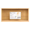 ORGANIZADOR BAMBU RECTANGULAR 15X30,5CM