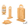 SET 4 TABLAS BAMBU SOPORTE ASA