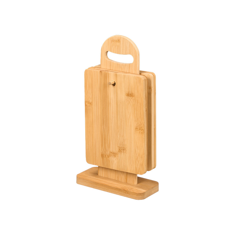 SET 4 TABUAS BAMBU SUPORTE ASA