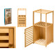MOBILE 2 RIPIANI PORTA BAMBU