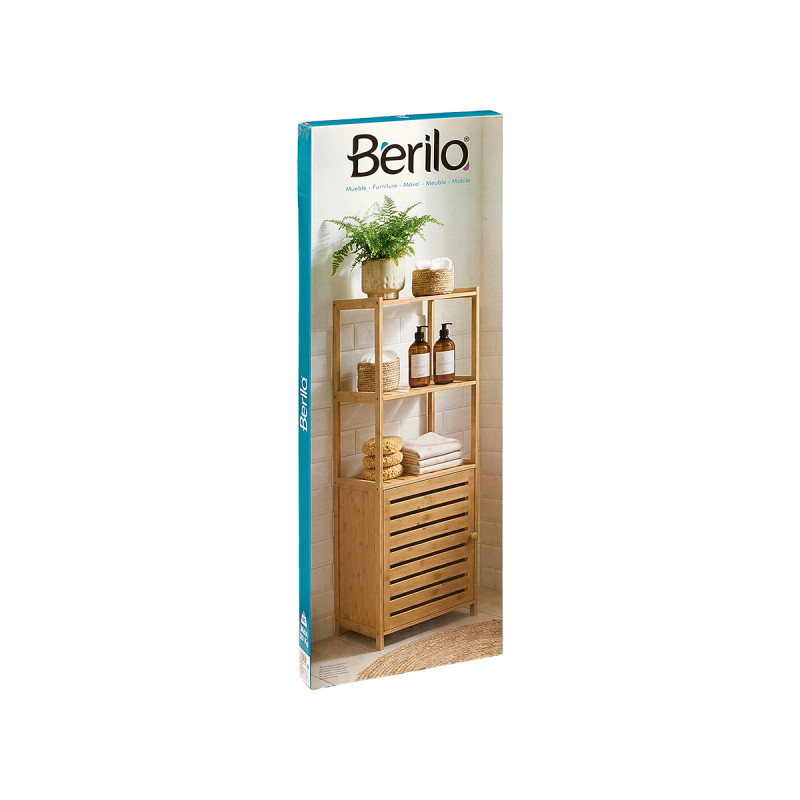 MOBILE PORTA 3 RIPIANI BAMBU