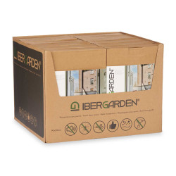 MOSQUITERA MAGNETICA PUERTA 90X210CM NEGRO