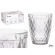 VASO DIAMANTE TRANSPARENTE 270 ML