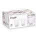 VASO DIAMANTE TRANSPARENTE 270 ML