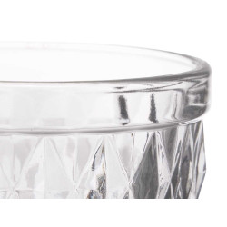 VERRE DIAMANT TRANSPARENT 270 ML