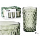 VASO DIAMANTE VERDE 395 ML