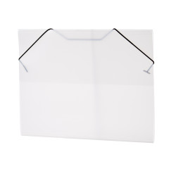 CARPETA PLASTICO TRANSPARENTE