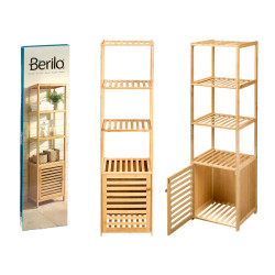 MOBILE PORTA 4 RIPIANI BAMBU