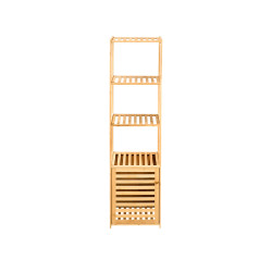 MUEBLE PUERTA 4 BALDAS BAMBU