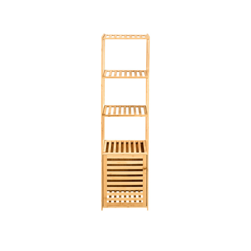 MOBILE PORTA 4 RIPIANI BAMBU