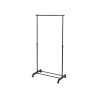 EXTANDABLE GARMENT RACK BLACK