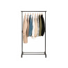EXTANDABLE GARMENT RACK BLACK