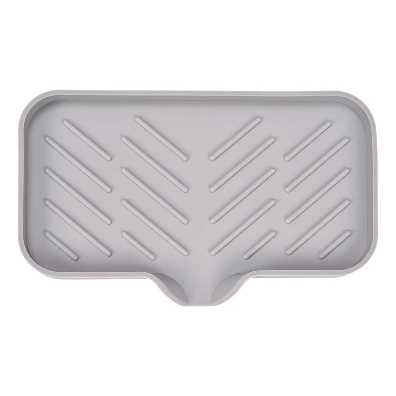 SUPORTE ESPONJA SILICONE CINZENTO