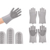 SET 2 GUANTE FREGADOR SILICONA GRIS