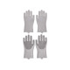 ENSEMBLE 2 GANTS ÉPONGE SILICONE GRIS