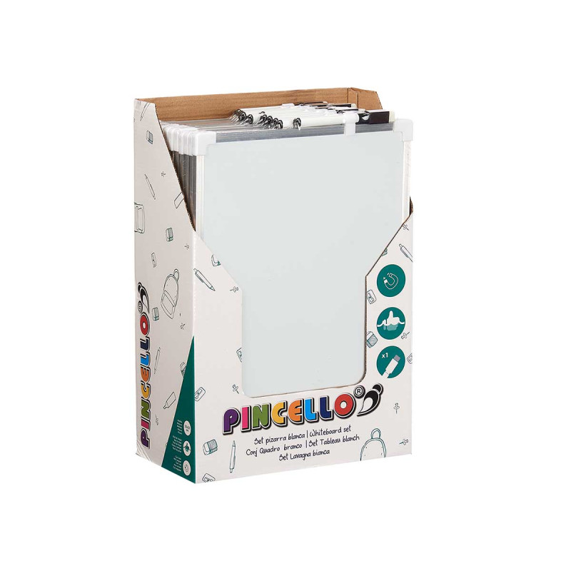 QUADRO MAGNETICO ALUMINIO 25 X 35 CM