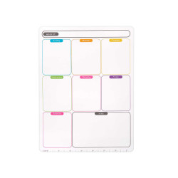 CALAMITA DA FRIGO NOTE A4 SETTIMANALE