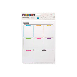 MAGNET POUR FRIGO NOTES A4 HEBDOMADAIRE