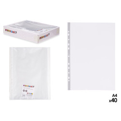 SET 40 COUVERTURES TRANSPARENTES A4 PAPIER