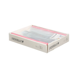 SET 25 COUVERTURES TRANSPARENTES A4 PAPIER COULEUR