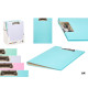 CLIPBOARD FOLDER A4  PASTEL COLORS ASSORT 4