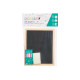 ARDOISE CRAIE  EFFACEUR 20X16CM