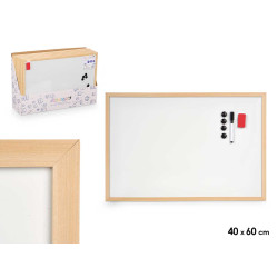 TABLEAU ARDOISE  BLANC 40X60CM