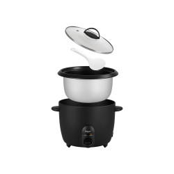 CUISEUR RIZ ELECTRIQUE NOIR MAT 1,8L 700W