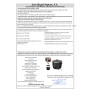 OLLA ARROCERA ELECTRICA NEGRO MATE 1,8L 700W