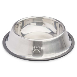 MANGEOIRE METAL 22CM EMPREINTES CAOUTCHOUC