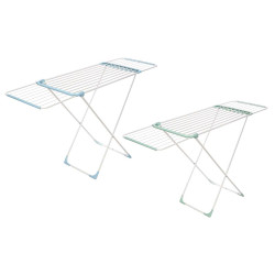EXTENDABLE DRYING RACK 108-176CM ASRT 2 COL