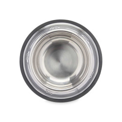 MANGEOIRE METAL 22CM EMPREINTES CAOUTCHOUC