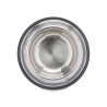MANGEOIRE METAL 22CM EMPREINTES CAOUTCHOUC