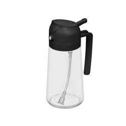 BLACK OIL CAN HANDLE DOUBLE USE 470ML