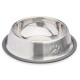 METAL PET FEEDER 18CM FOOTPRINTS RUBBER