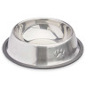 COMEDOURO METALICO 18CM PEGADAS C ANTIDERRAPANTE