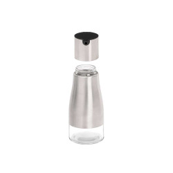 ACEITERA VIDRIO ANTIGOTEO ACERO 320ML