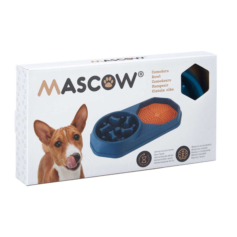 COMEDOURO DUPLO INTERATIVO SILICONE SORT 3