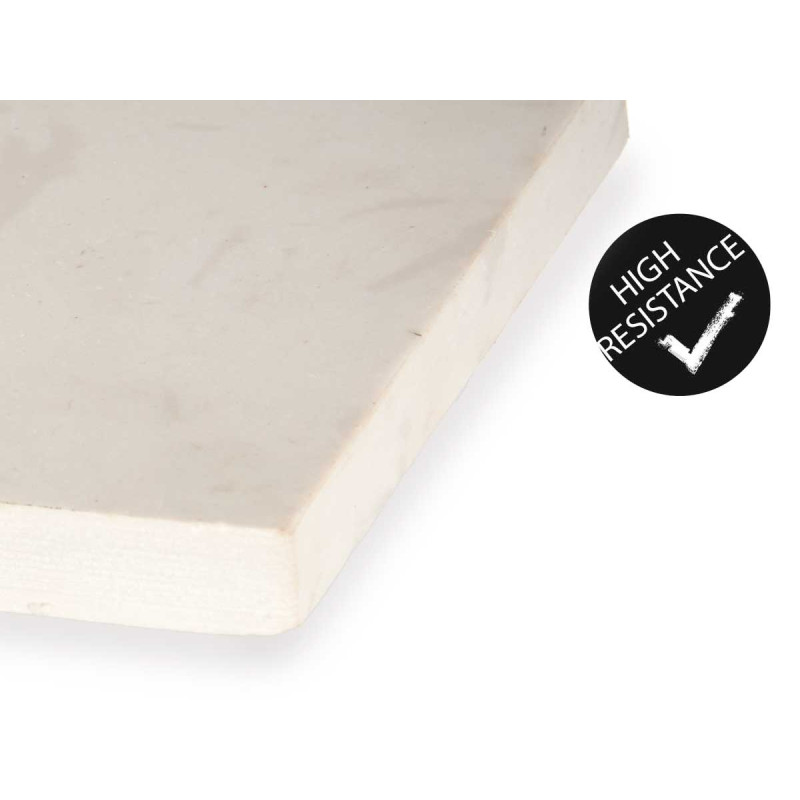 TABLE A DECOUPER FROMAGE MARBRE BLANC