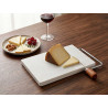 TABLA CORTAR QUESO MARMOL BLANCO