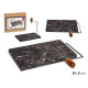 BLACK MARBLE CHEESE CUTTER BOARD