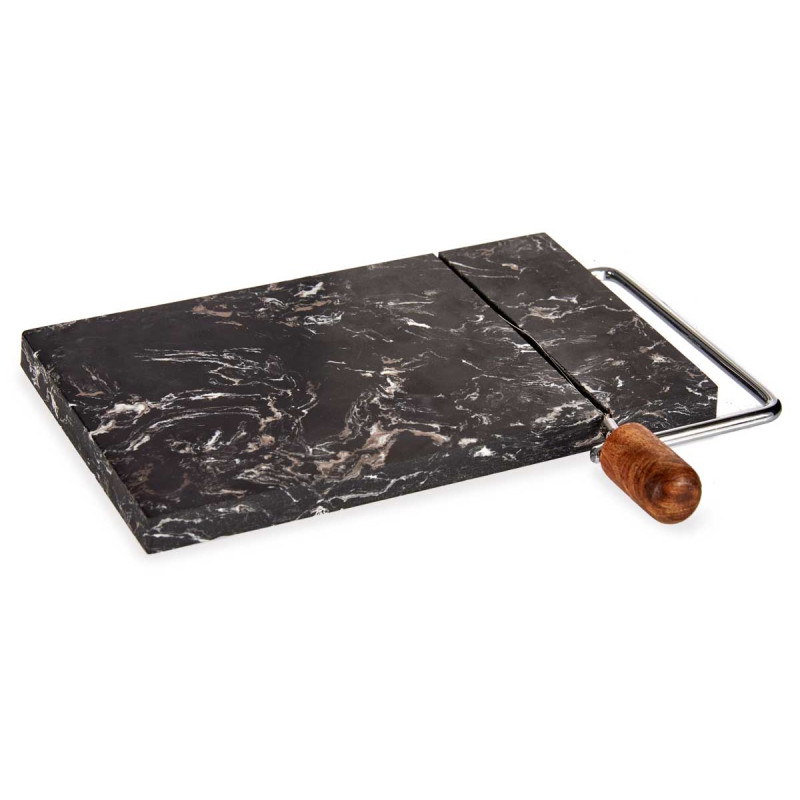 TABLE A DECOUPER FROMAGE MARBRE NOIR 