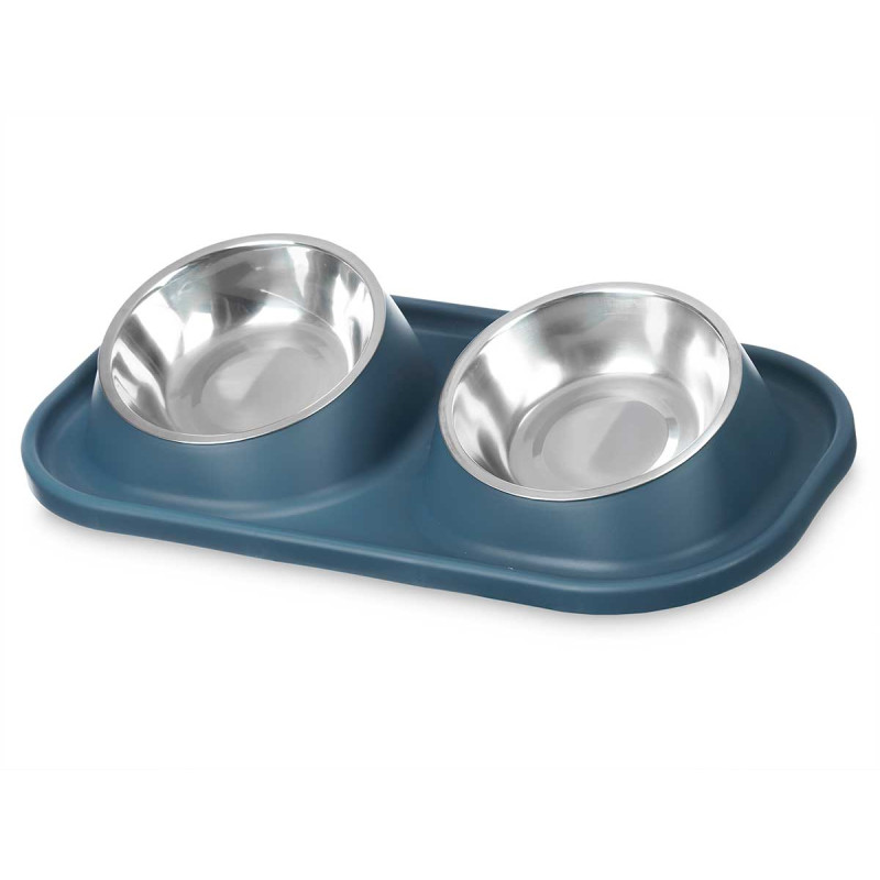 DOUBLE METAL FEEDER DESIGN BLUE