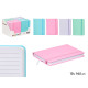 AGENDA BOLSO 96 PAG ELASTICO CORES PASTEL SORT4