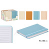AGENDA BOLSILLO 96 PAGINAS GOMA COLOR NEUTRO SURT4