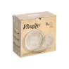 VAISSELLE VERRE 18 PCS TRANSPARENTE