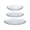 VAJILLA VIDRIO 18 PZS TRANSPARENTE