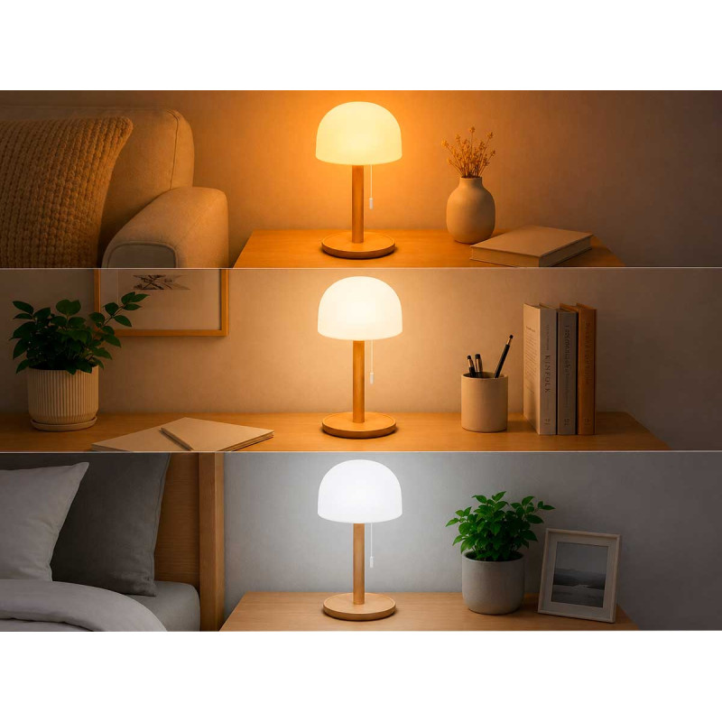 LAMPE BAMBOU LED