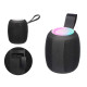 ENCEINTE LED OVALE NOIRE
