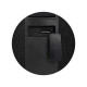 ALTAVOZ LED OVALADO NEGRO